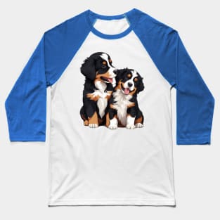 cute bernese mountain dog Baseball T-Shirt